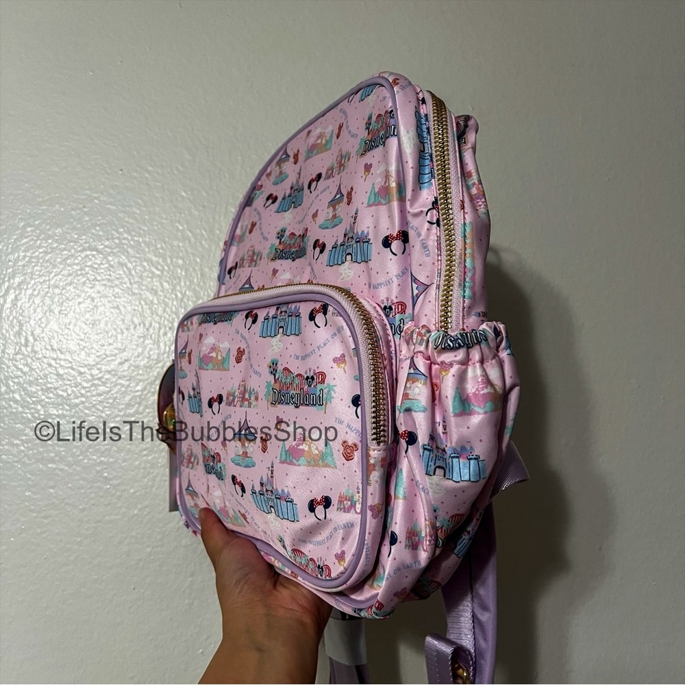 Disney - Stoney Clover Lane - Disneyland Parks Print - Mini Backpack - Picture 2 of 3